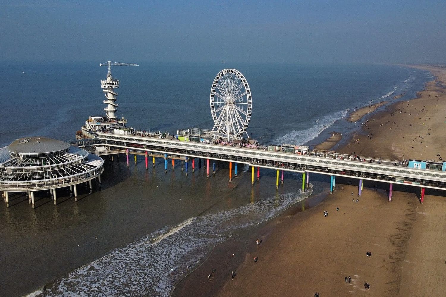 Scheveningen – Nordseestrand, Pier und Den Haag an einem Tag
